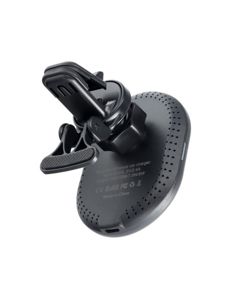 Support voiture avec charge par induction compatible avec MagSafe 15W D8 noir