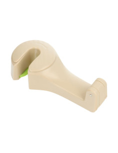 Cintre / crochet / organisateur d'appui-tête pour le shopping + support de téléphone HM-590 blanc