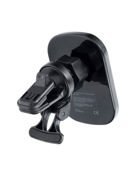 Support voiture avec charge par induction compatible avec MagSafe 15W D10 noir