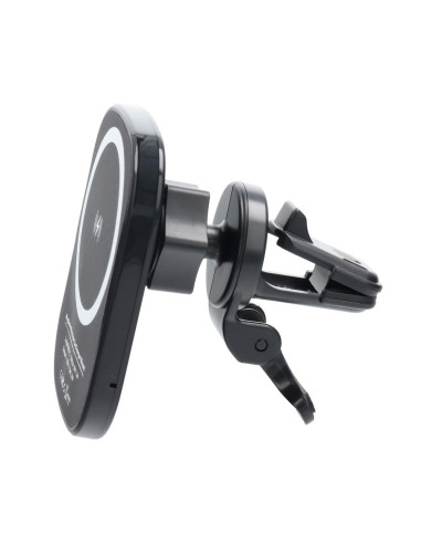 Support voiture avec charge par induction compatible avec MagSafe 15W D10 noir
