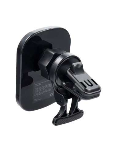 Support voiture avec charge par induction compatible avec MagSafe 15W D10 noir