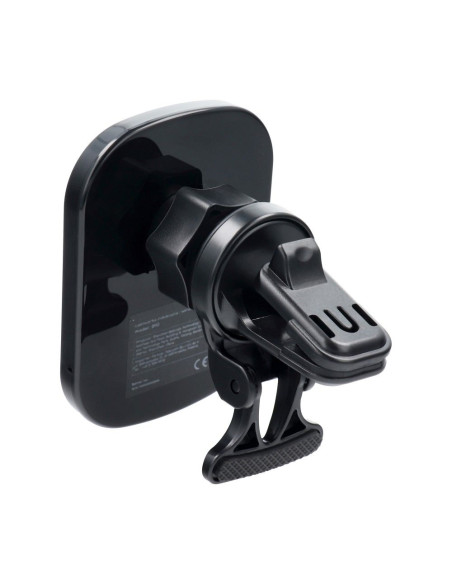 Support voiture avec charge par induction compatible avec MagSafe 15W D10 noir