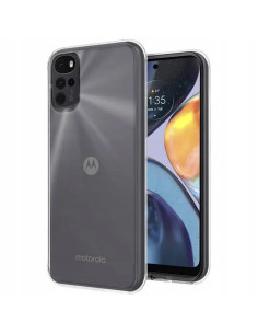 Coque BACK CASE Ultra Slim 0,5mm pour MOTOROLA G22 TRANSPARENT