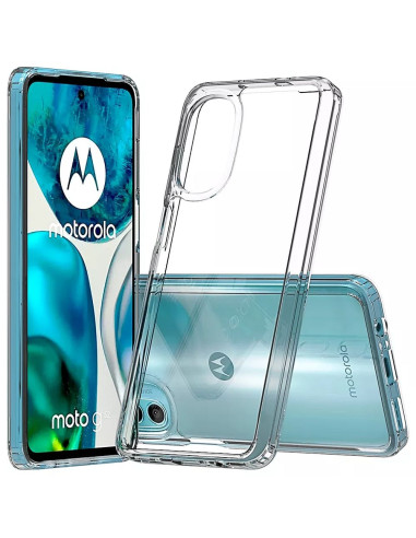 Coque BACK CASE Ultra Slim 0,5mm pour MOTOROLA G52 TRANSPARENT