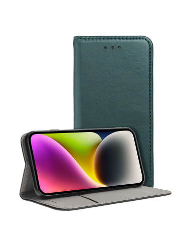 Etui Smart Magneto pour SAMSUNG A53 5G vert foncé