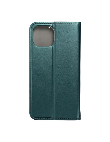 Etui Smart Magneto pour IPHONE 14 vert foncé