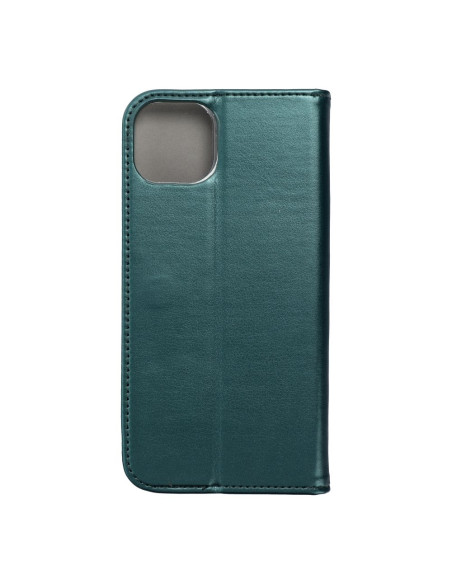 Etui Smart Magneto pour IPHONE 14 PLUS vert foncé