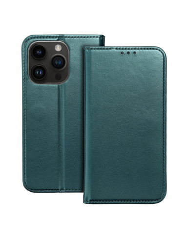 Etui Smart Magneto pour IPHONE 14 PLUS vert foncé