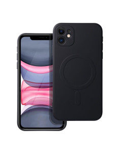 SILICONE MAG COVER compatible avec MagSafe pour IPHONE 11 noir