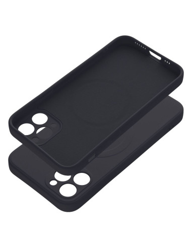 SILICONE MAG COVER compatible avec MagSafe pour IPHONE 11 Pro noir