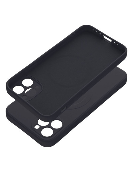 SILICONE MAG COVER compatible avec MagSafe pour IPHONE 11 Pro noir
