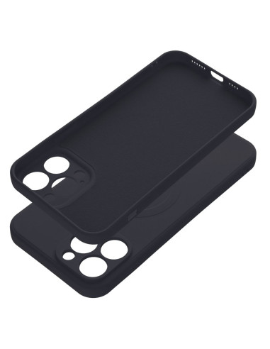 SILICONE MAG COVER compatible avec MagSafe pour IPHONE 13 Pro Max noir