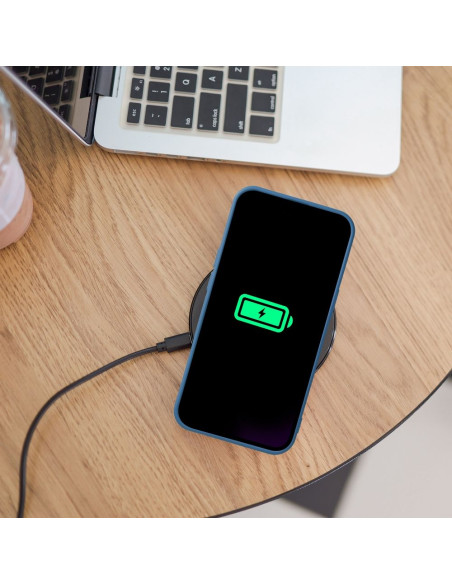 SILICONE MAG COVER compatible avec MagSafe pour IPHONE 11 bleu