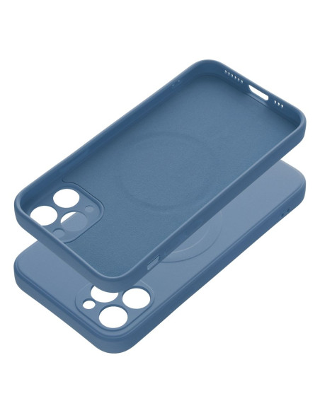 SILICONE MAG COVER compatible avec MagSafe pour IPHONE 11 Pro bleu