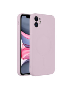 SILICONE MAG COVER compatible avec MagSafe pour IPHONE 11 Coque 2