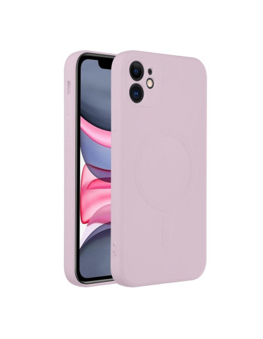 SILICONE MAG COVER compatible avec MagSafe pour IPHONE 11 Coque