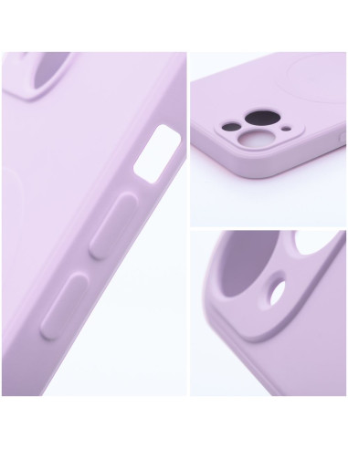 SILICONE MAG COVER compatible avec MagSafe pour IPHONE 11 Pro Coque rose
