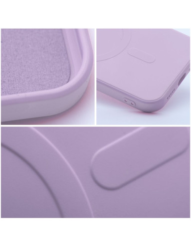 SILICONE MAG COVER compatible avec MagSafe pour IPHONE 11 Pro Coque rose