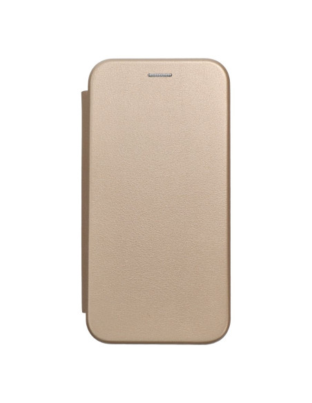 Étui Book Elegance pour IPHONE 14 or