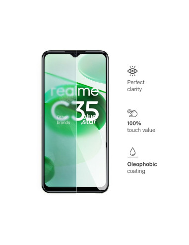 VERRE TREMPE Blue Star- Realme C35