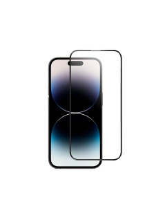 VERRE TREMPE Blue Star 5D- APP IPHO 14 Pro Full Cover (full glue) NOIR