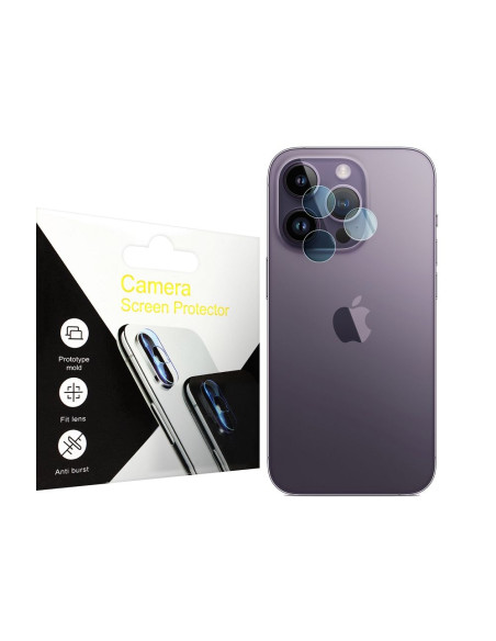 VERRE TREMPE Tempered Glass Camera Cover pour APP iPho 14 Pro