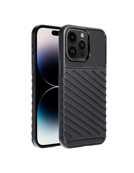 Coque THUNDER pour IPHONE 14 PRO MAX noir