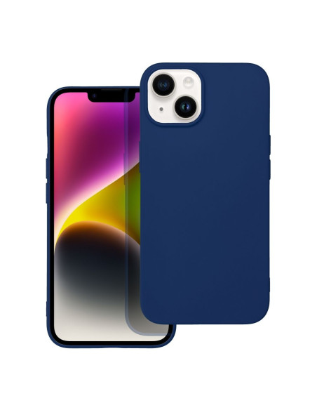 Coque SOFT pour IPHONE 14 bleu foncé
