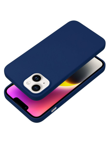 Coque SOFT pour IPHONE 14 bleu foncé