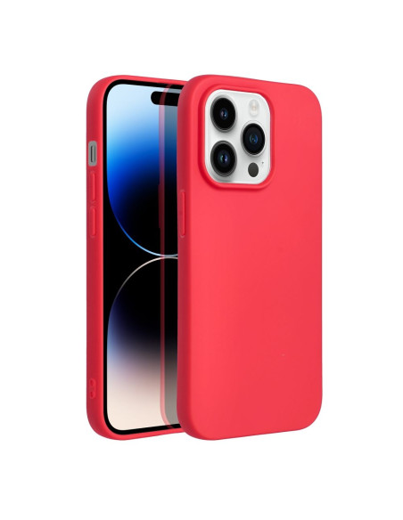 Coque SOFT pour IPHONE 14 PRO rouge