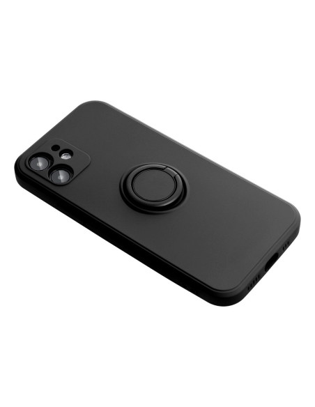 Coque SILICONE RING pour IPHONE 14 PRO MAX noir