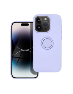 Coque SILICONE RING pour IPHONE 14 PRO violet 2
