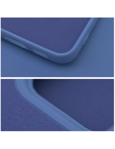 COQUE SILICONE pour IPHONE 14 PRO MAX BLEU