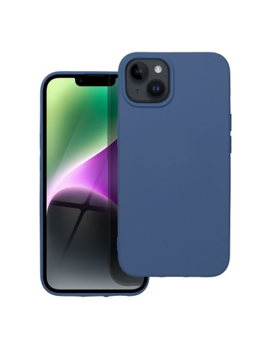 COQUE SILICONE pour IPHONE 14 BLEU