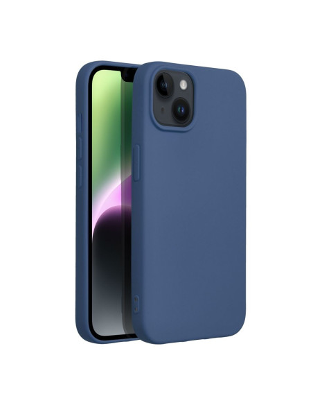 COQUE SILICONE pour IPHONE 14 BLEU