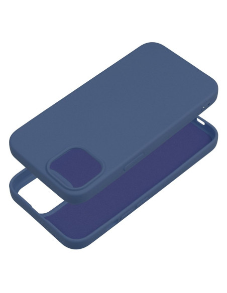 COQUE SILICONE pour IPHONE 14 BLEU