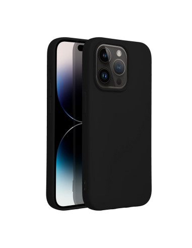 COQUE SILICONE pour IPHONE 14 PRO NOIR