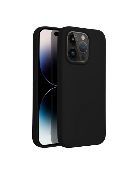 COQUE SILICONE pour IPHONE 14 PRO NOIR