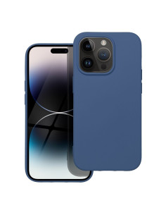 COQUE SILICONE pour IPHONE 14 PRO BLEU
