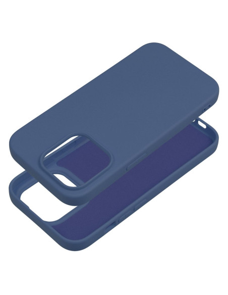 COQUE SILICONE pour IPHONE 14 PRO BLEU