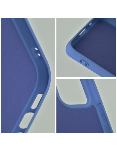 COQUE SILICONE pour IPHONE 14 PRO BLEU