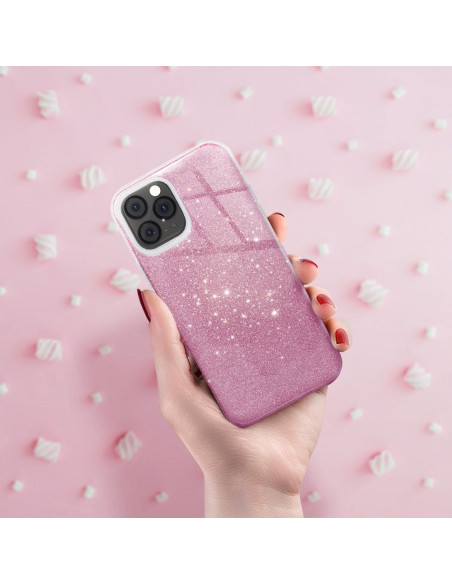 Coque Forcell - SHINING pour IPHONE 14 ROSE