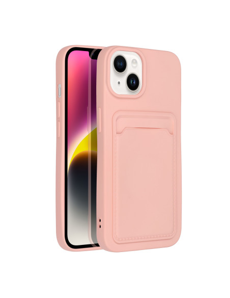 COQUE pour IPHONE 14 rose