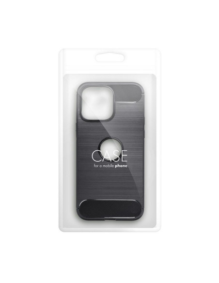 COQUE FORCELL - CARBON pour IPHONE 14 NOIR