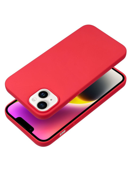 Coque SOFT pour IPHONE 14 PLUS rouge