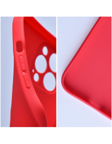 Coque SOFT pour IPHONE 14 PLUS rouge