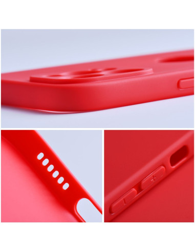 Coque SOFT pour IPHONE 14 PLUS rouge