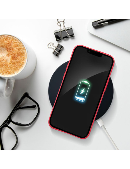 Coque SOFT pour IPHONE 14 PLUS rouge