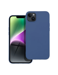 COQUE SILICONE pour IPHONE 14 PLUS BLEU