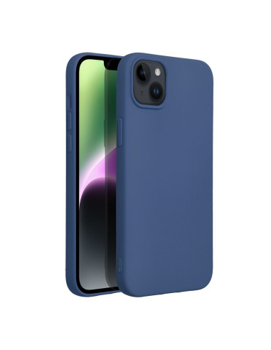 COQUE SILICONE pour IPHONE 14 PLUS BLEU